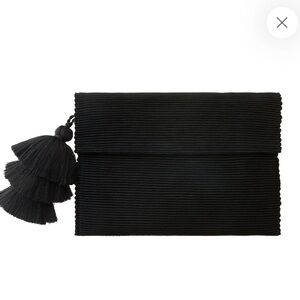 Elegant Black Crossbody Bag with Tassel by PALS